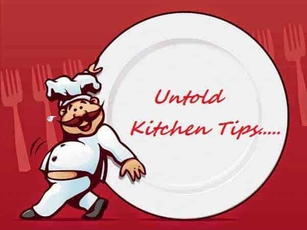 untold kitchen tips