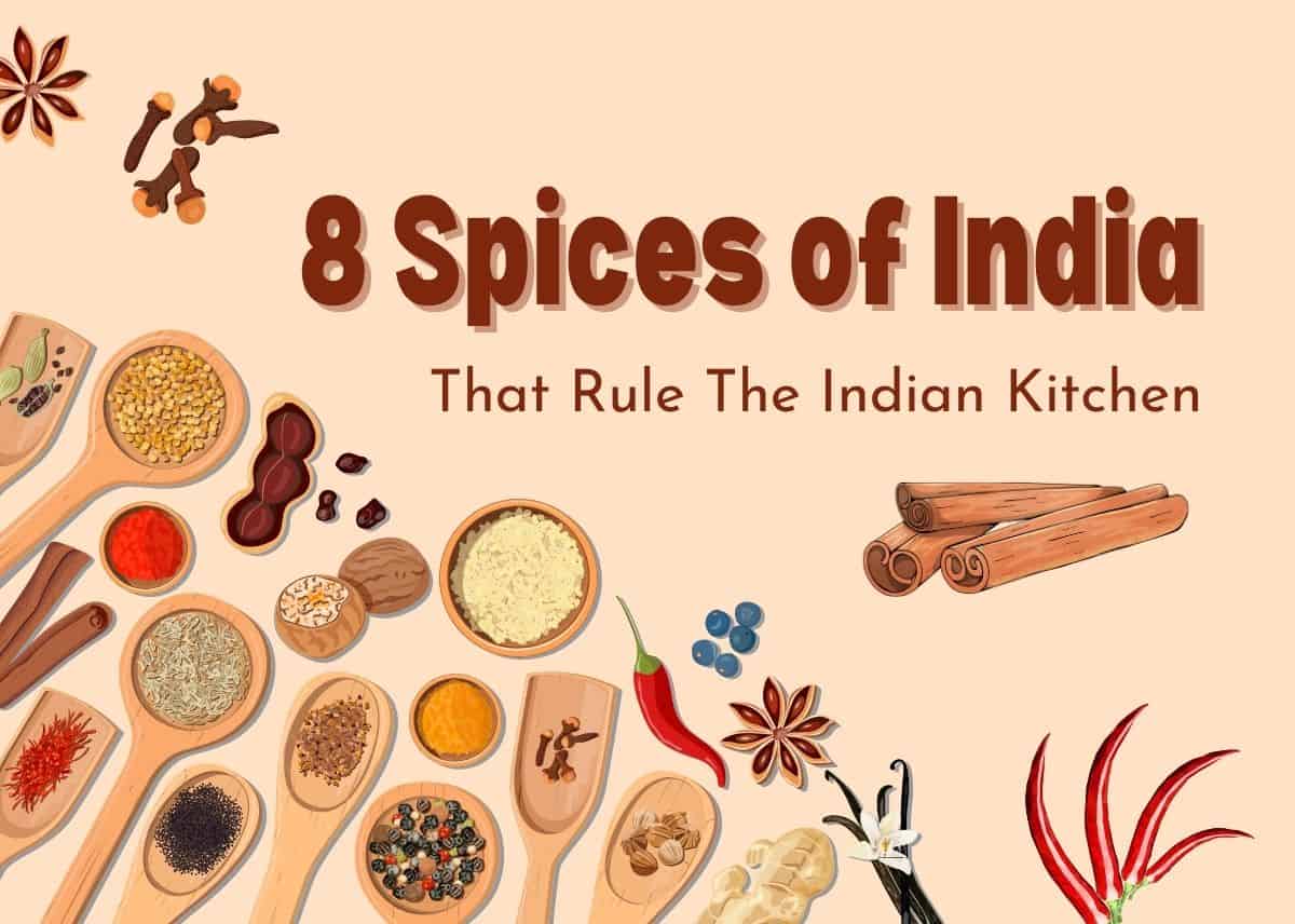8 Spices of India That Rule The Indian Kitchen