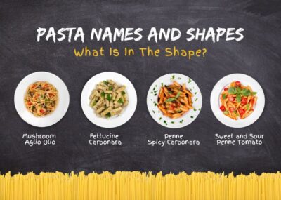 Pasta Names And Shapes - What Is In The Shape