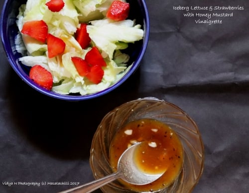 Homemade Honey Mustard Vinaigrette - Plattershare - Recipes, food stories and food lovers