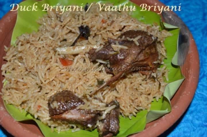 Duck Briyani - Plattershare - Recipes, food stories and food lovers