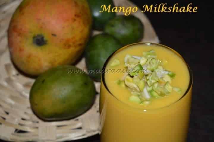 Mango Milkshake - Plattershare - Recipes, food stories and food lovers