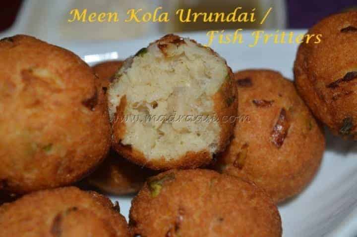 Fish Fritters / Meen Kola Urundai - Plattershare - Recipes, food stories and food lovers