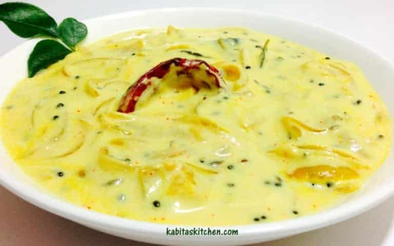 Instant Kadhi-Onion Yoghurt Kadhi - Plattershare - Recipes, food stories and food lovers