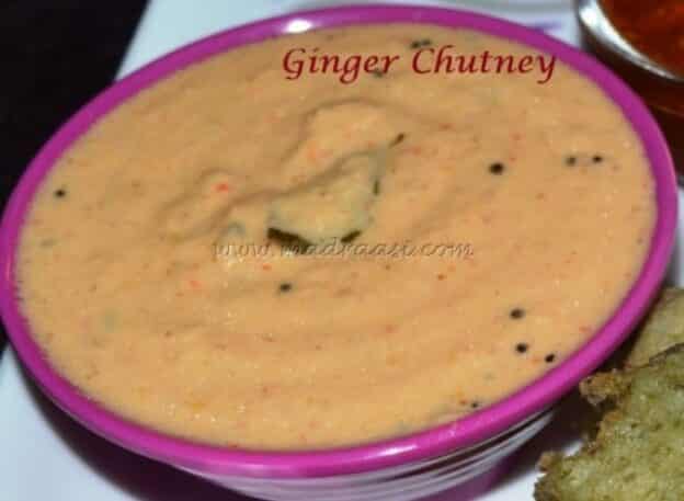 Ginger Chutney - Plattershare - Recipes, Food Stories And Food Enthusiasts