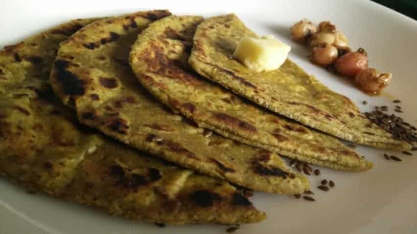 Flax Seed Paratha - Plattershare - Recipes, food stories and food lovers
