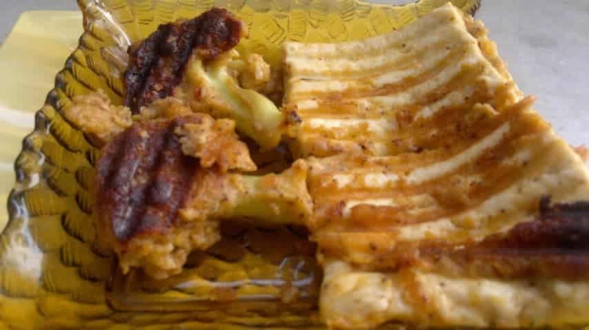 Gobhi Paneer Tikka In Sandwich Griller - Plattershare - Recipes, food stories and food lovers