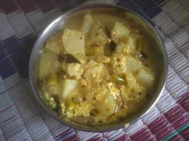 Aloo Dahi Curry/Potato Curd Curry - Plattershare - Recipes, Food Stories And Food Enthusiasts