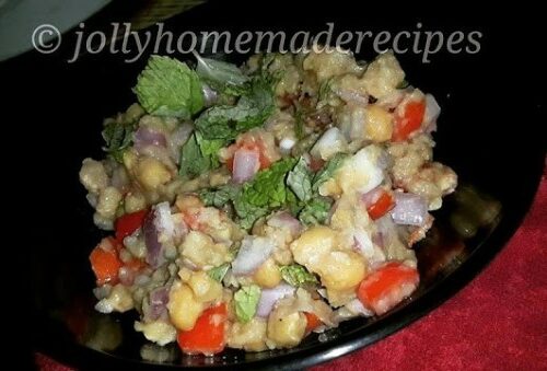 Healthy Chickpeas Salad Recipe - Plattershare - Recipes, Food Stories And Food Enthusiasts