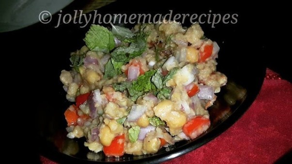 Healthy Chickpeas Salad Recipe - Plattershare - Recipes, Food Stories And Food Enthusiasts