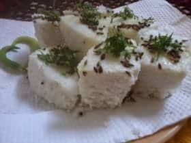 White Dhokla - Plattershare - Recipes, Food Stories And Food Enthusiasts