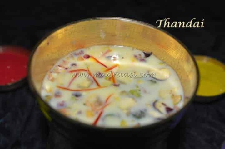 Thandai - Plattershare - Recipes, food stories and food lovers