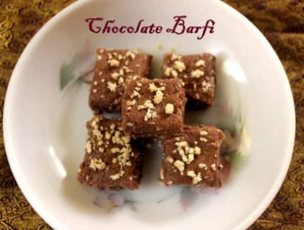 Chocolate Barfi - Plattershare - Recipes, Food Stories And Food Enthusiasts