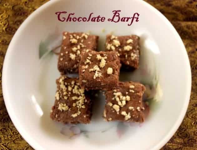 Chocolate Barfi - Plattershare - Recipes, food stories and food lovers