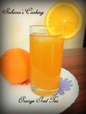 Orange Iced Tea - Plattershare - Recipes, food stories and food lovers