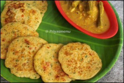 Horse Gram - Spring Onion Leaves Paratha - Plattershare - Recipes, food stories and food enthusiasts