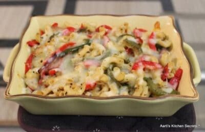 Bell Pepper & Cheese Macaroni - Plattershare - Recipes, food stories and food lovers