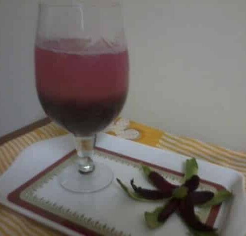 Beetroot & Raw Mango Drink - Plattershare - Recipes, food stories and food enthusiasts