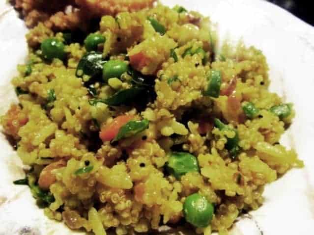 Quinoa Poha - Plattershare - Recipes, food stories and food lovers