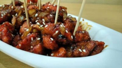Babycorn N Gobi Manchurian - Plattershare - Recipes, food stories and food lovers
