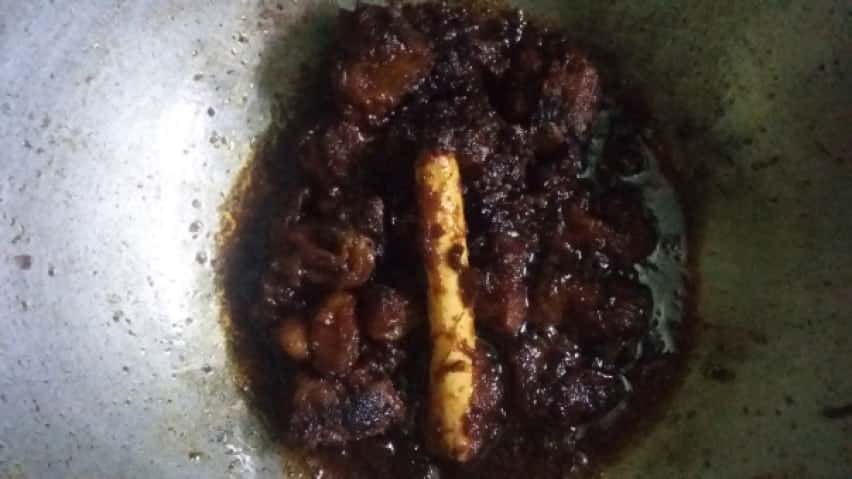 Fiery Fried Mutton/Gosht - Plattershare - Recipes, food stories and food lovers