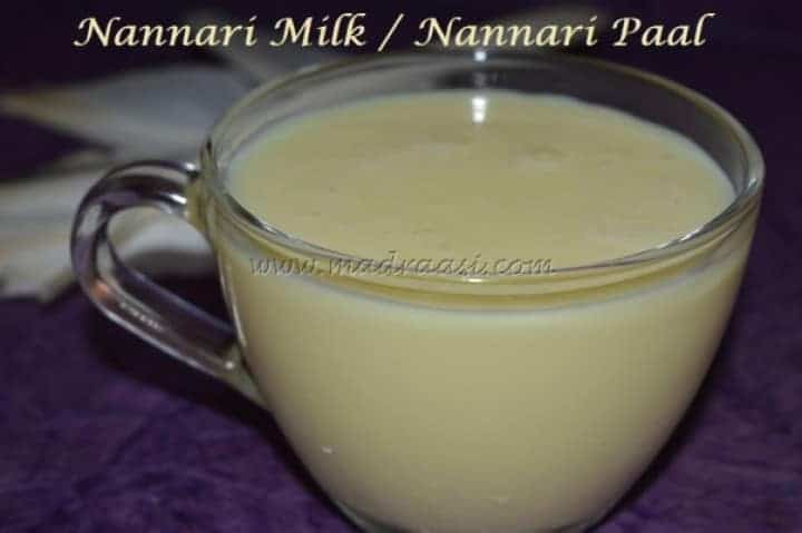 Nannari Milk / Nannari Paal - Plattershare - Recipes, food stories and food lovers
