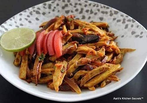 Sookhi Arbi (Dry Eddo) In Fries Style - Plattershare - Recipes, Food Stories And Food Enthusiasts