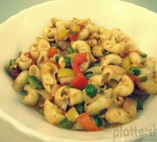 Indian Style Macoroni - Plattershare - Recipes, food stories and food enthusiasts