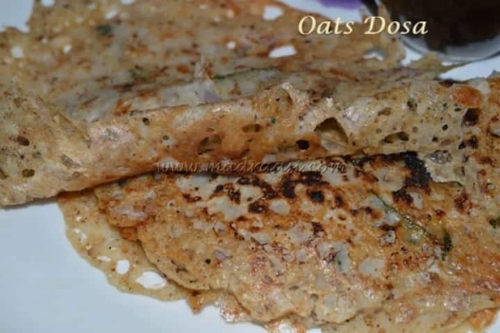 Instant Oats Dosa - Plattershare - Recipes, food stories and food lovers