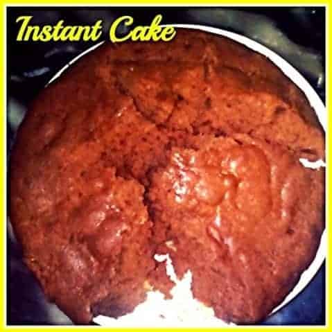 Instant Cake - Plattershare - Recipes, Food Stories And Food Enthusiasts