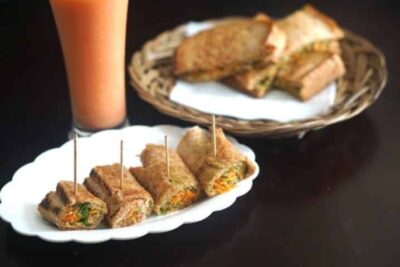 Veg Ragi Bars (Finger Millet Veg Bars) - Plattershare - Recipes, food stories and food enthusiasts