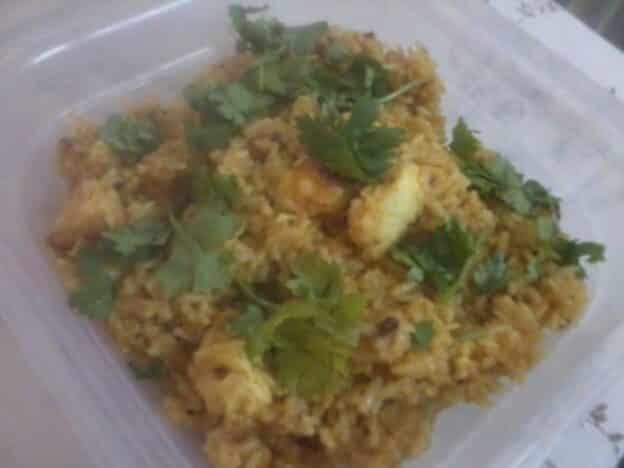 Paneer Pulao - Plattershare - Recipes, Food Stories And Food Enthusiasts
