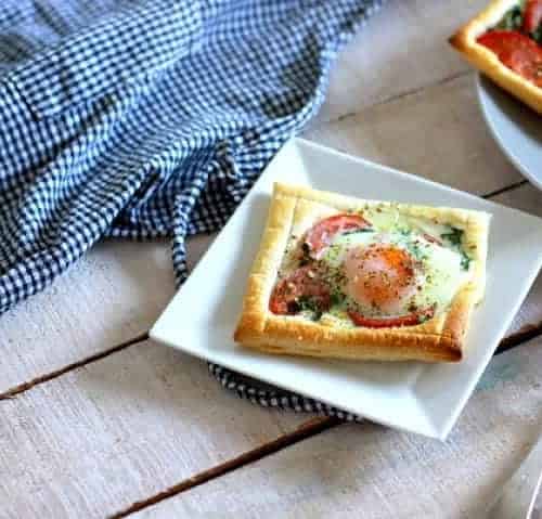 Puff Pastry Tarts - Plattershare - Recipes, food stories and food enthusiasts