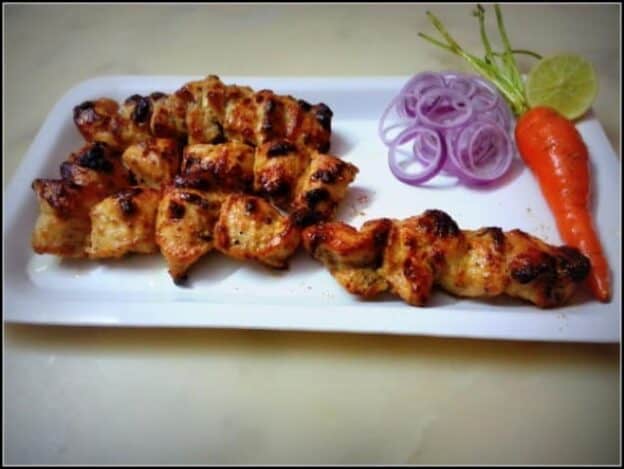Chicken Reshmi Kebab - Plattershare - Recipes, Food Stories And Food Enthusiasts