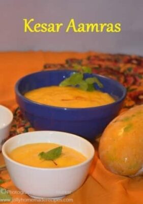 Kesar Aamras Recipe - Plattershare - Recipes, food stories and food lovers