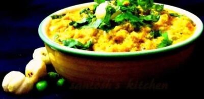 Lajbab Khoya Curry With Makhana & Peas - Plattershare - Recipes, food stories and food enthusiasts
