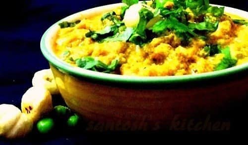 Lajbab Khoya Curry With Makhana &Amp; Peas - Plattershare - Recipes, Food Stories And Food Enthusiasts