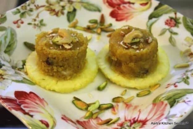 Pineapple &Amp; Semolina Halwa - Plattershare - Recipes, Food Stories And Food Enthusiasts