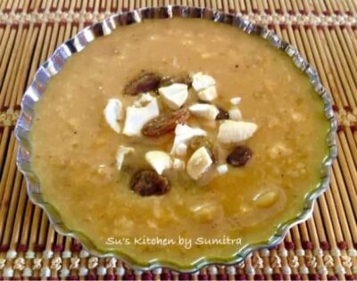 Oats Ar Chana Diye Gurer Payesh (Oats And Paneer Payesh With Date Jaggary)... - Plattershare - Recipes, food stories and food lovers