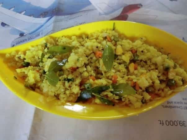 Vegetable Poha/Poha With Carrot,Corn And Green Peas - Plattershare - Recipes, Food Stories And Food Enthusiasts