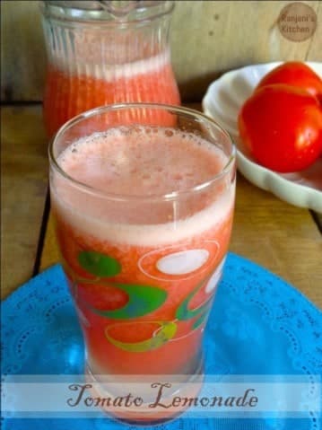 Tomato Lemonade | Summer Recipes - Plattershare - Recipes, food stories and food lovers