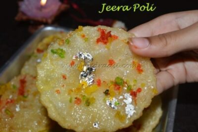 Jeera Poli - Plattershare - Recipes, food stories and food lovers