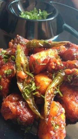 Chilli Garlic Paneer - Plattershare - Recipes, Food Stories And Food Enthusiasts