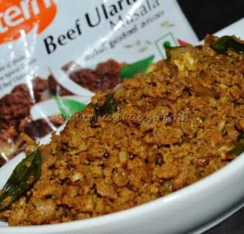 Minced Meat With Eastern Condiments Â???? Beef Ularthu Masala - Plattershare - Recipes, Food Stories And Food Enthusiasts