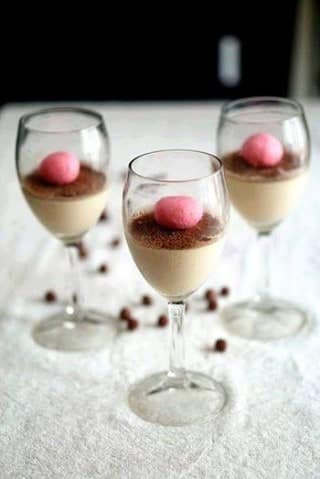 Thandai Mousse Topped With Rasgulla - Plattershare - Recipes, Food Stories And Food Enthusiasts