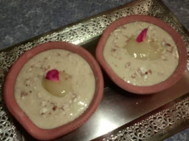 Mango Rabri Prepared In Milk Powder And Kewra Water - Plattershare - Recipes, Food Stories And Food Enthusiasts