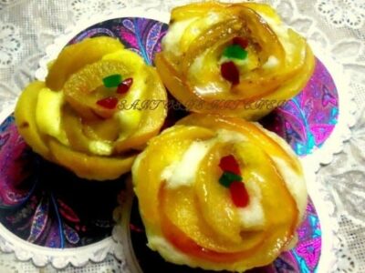 Apple Compote Financiers - Plattershare - Recipes, food stories and food enthusiasts
