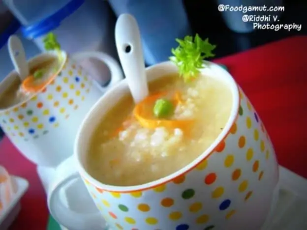 Daliya (Broken Wheat) Soup - Plattershare - Recipes, Food Stories And Food Enthusiasts