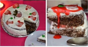 Ice Cream Strawberry Cake - Plattershare - Recipes, food stories and food lovers