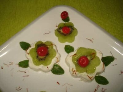 Kiwifruit Sandesh. - Plattershare - Recipes, food stories and food lovers